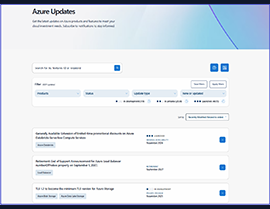 Discover the New Azure Update and Roadmap Hub